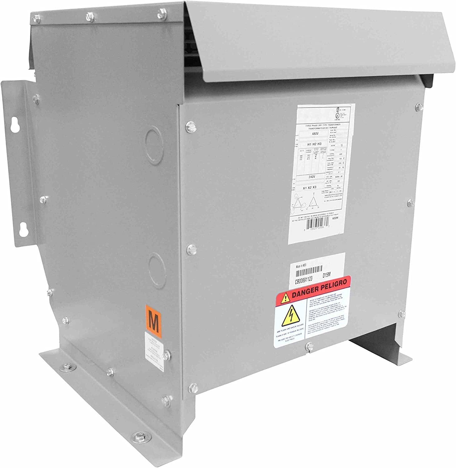 Buy 45 kva Three Phase Transformer 480V Delta Primary – 208Y/120V Secondary image 0