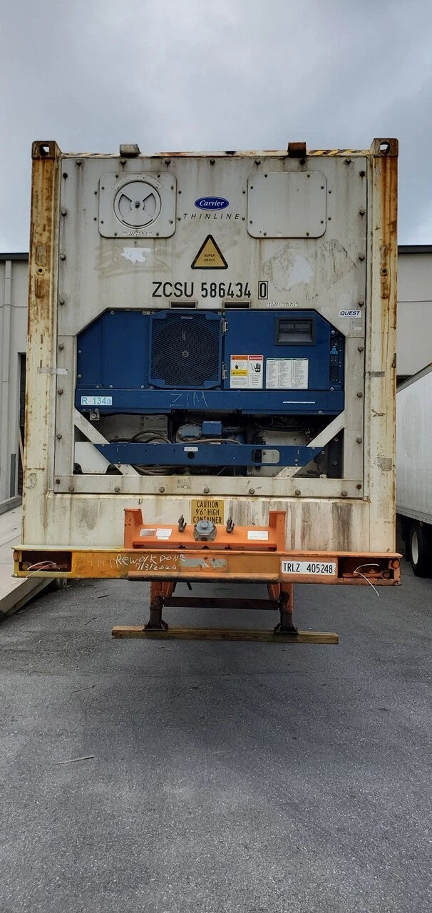 40ft HC Reefer Container–Wind &amp; Water Tight, Non-Working For Sale image 0