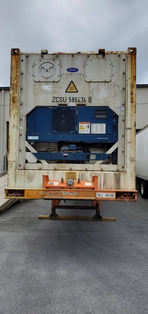 40ft HC Reefer Container–Wind &amp; Water Tight, Non-Working For Sale image 0