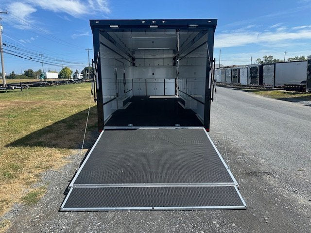 ATC 8.5 x 28 Aluminum Enclosed Car Trailer – ROM 450 image 1