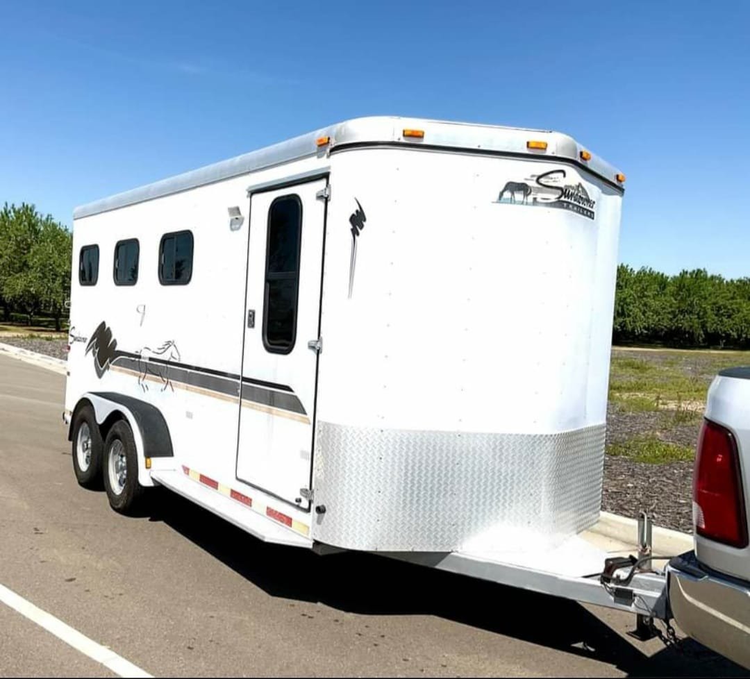 1999 Sundowner 3 Horse Trailer image 0