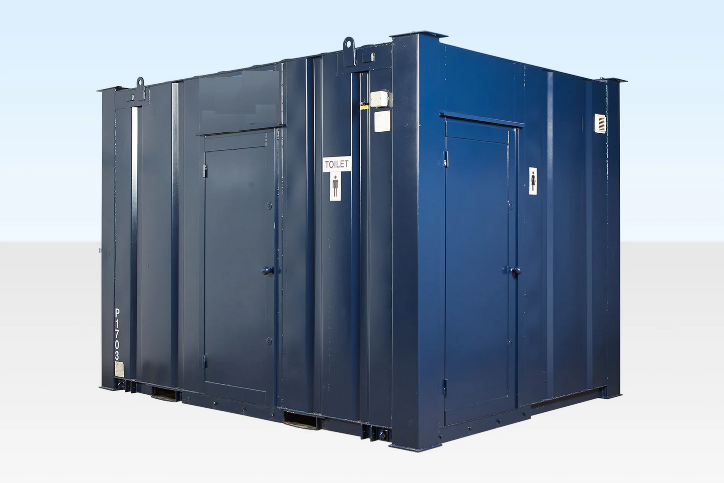 2+1 Steel Toilet Cabin 12Ft x 9Ft image 1