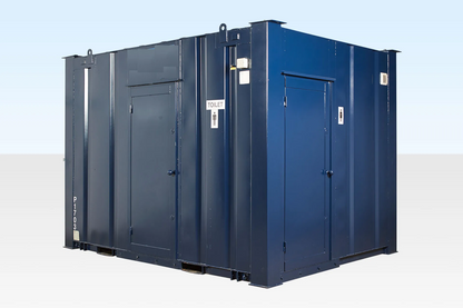 2+1 Steel Toilet Cabin 12Ft x 9Ft image 1
