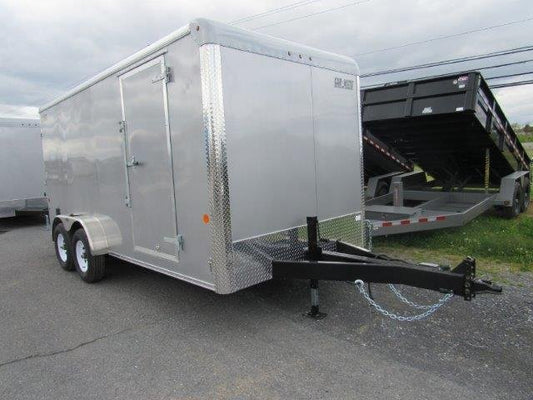 Car Mate 7 x 16 Enclosed Cargo Trailer – 10K GVW Upgrade image 0