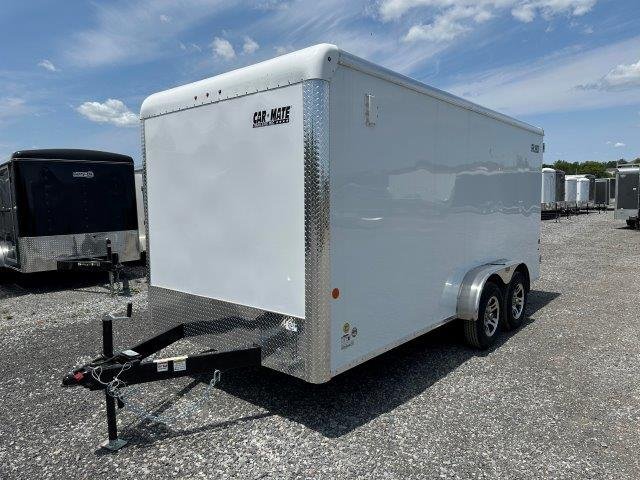 Car Mate 7 x 16 Enclosed Cargo Trailer – Barn Doors image 2