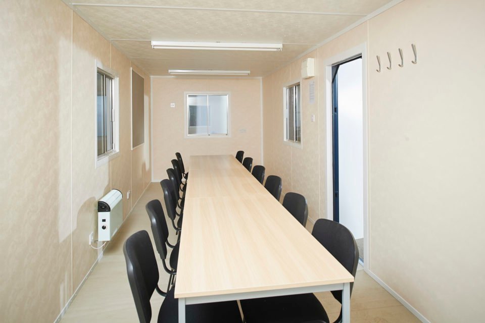 24Ft x 9Ft Steel Anti-Vandal Office Cabin image 3