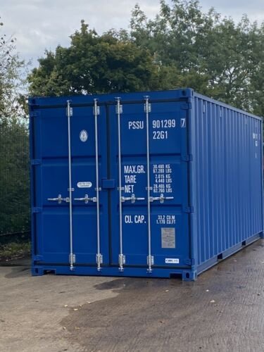 20Ft Shipping Container New Blue Or Green image 0