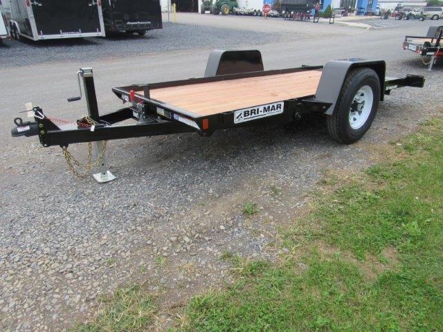 BWise 5 x 12 Equipment Trailer – Single Axle Tilt-Deck image 2