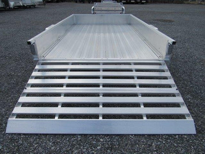Sport Haven 7×12 Aluminum Utility Trailer – Deluxe Package image 1