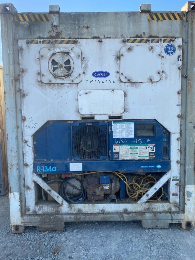 Used 40ft Refrigerated Shipping Container – With Custom Side Door Access image 1