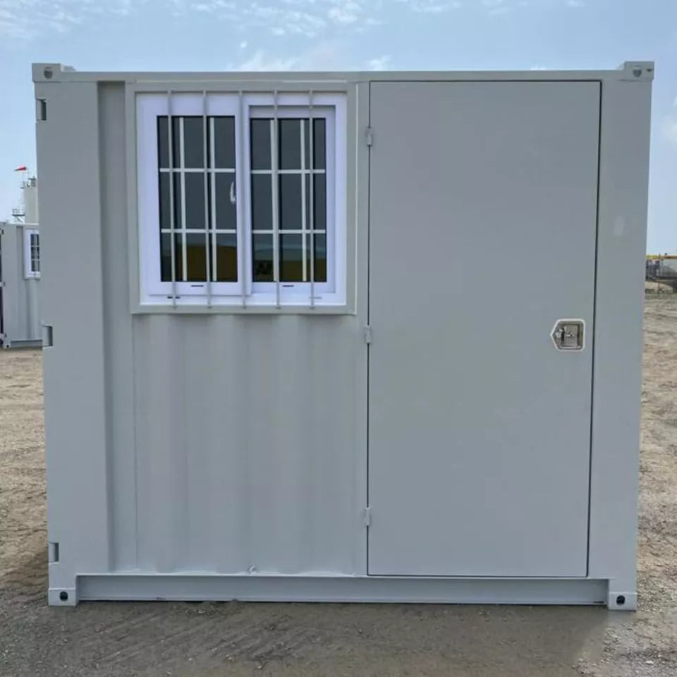 8ft Cubic Shipping Container w/Door+Window 8’Lx6.7’Wx7.4’H image 1