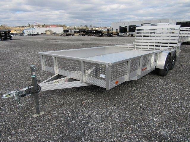 Sport Haven 7×18 Aluminum Landscape Trailer: Heavy Duty Ramp image 2