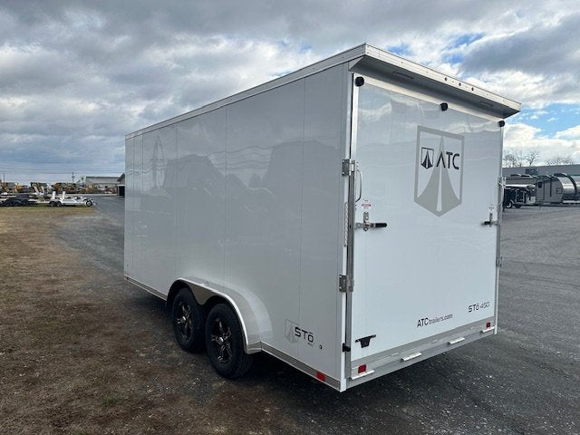 ATC 7.5 x 16 Aluminum Enclosed Cargo Trailer – Spoiler image 2