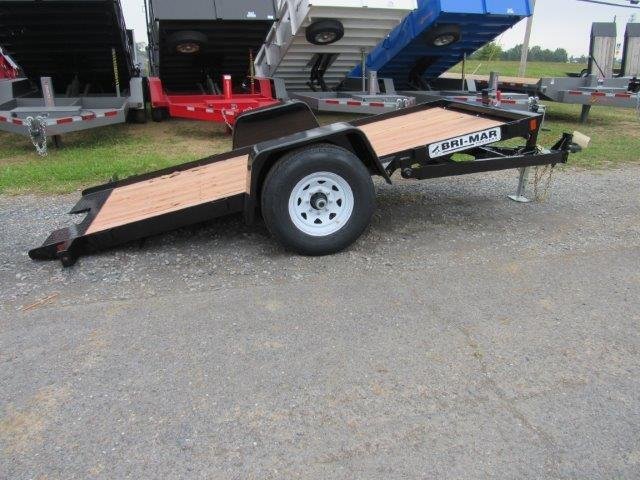 BWise 5 x 12 Equipment Trailer – Single Axle Tilt-Deck image 1