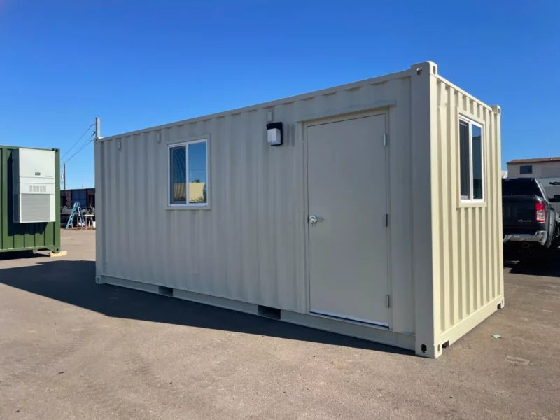 20 foot office in refurbished shipping container image 2