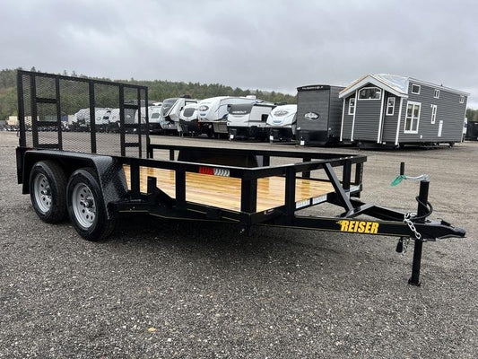 2024 Reiser Trailers 6.5×12 7K Landscape w/ Ramp Gate! image 0