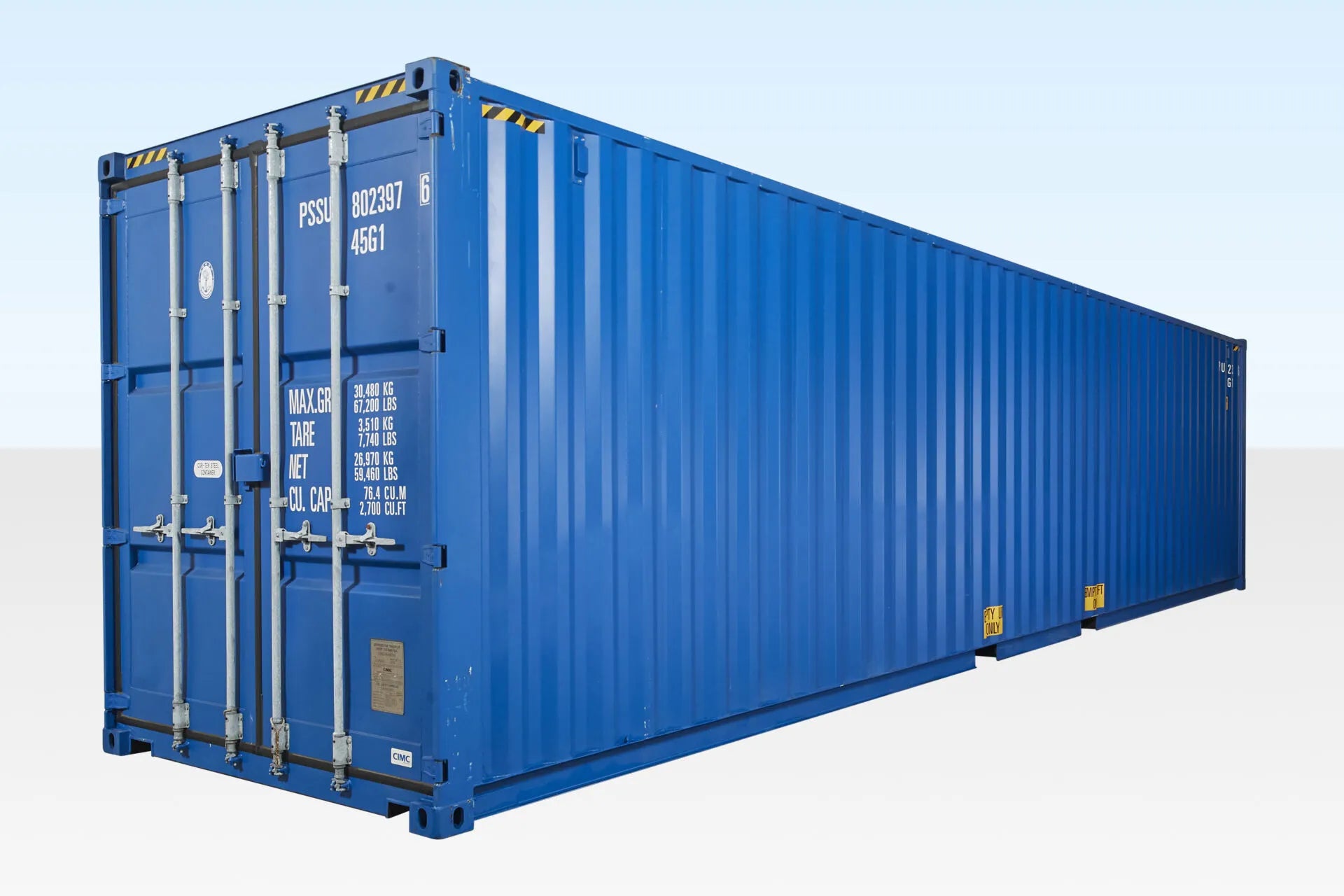 40Ft High Cube Container – One Trip (9Ft 6″ High) image 0