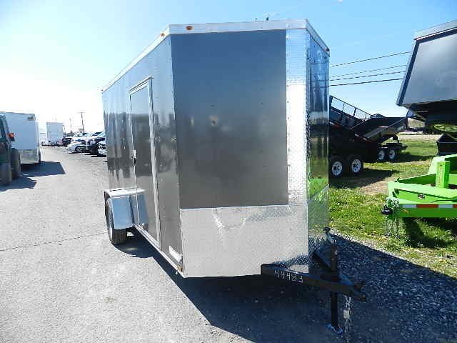 Diamond Cargo 6 x 12 Enclosed Trailer – Ramp Door image 0