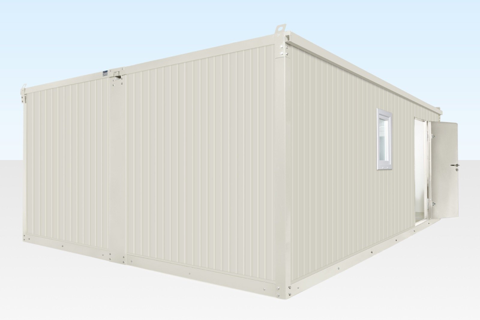 6.5M X 4.6M Side Linked Flat Pack Container Office image 2