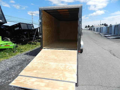 Covered Wagon 7’x16′ Enclosed Trailer — 12″ Added Height image 1
