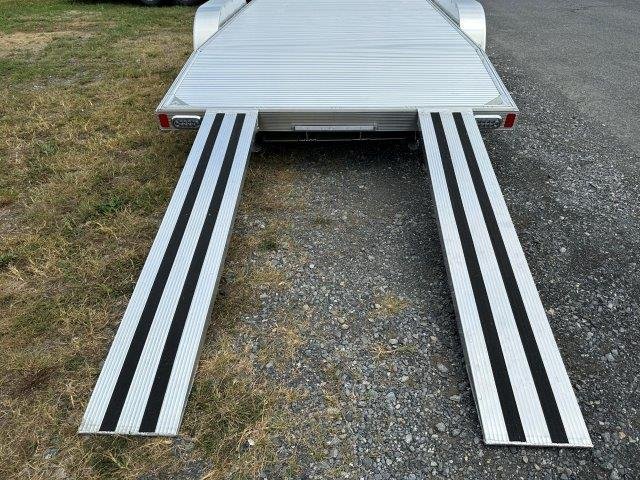 Sport Haven 7×20 Premium Aluminum Car Trailer – Torsion Axles image 1
