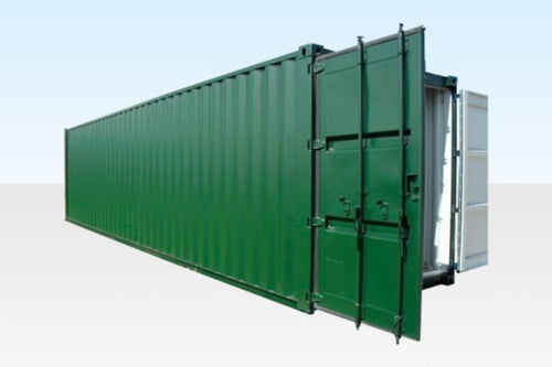 30Ft X 8Ft Shipping Container One Trip – Cut Down image 0