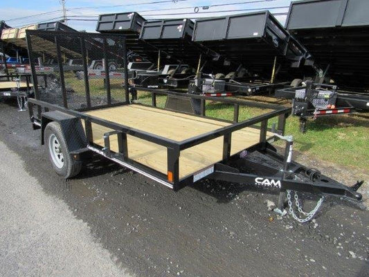 Cam Superline 6 x 10 Landscape Utility Trailer – Ramp Gate image 0