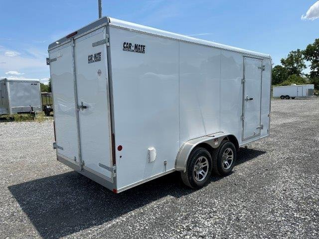 Car Mate 7 x 16 Enclosed Cargo Trailer – Barn Doors image 3