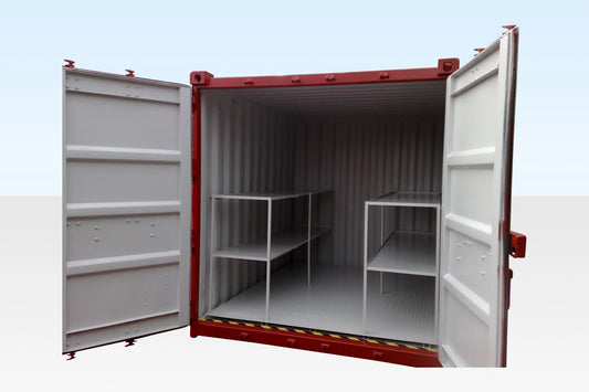 8Ft X 8Ft Flat Floor Bunded Store image 0
