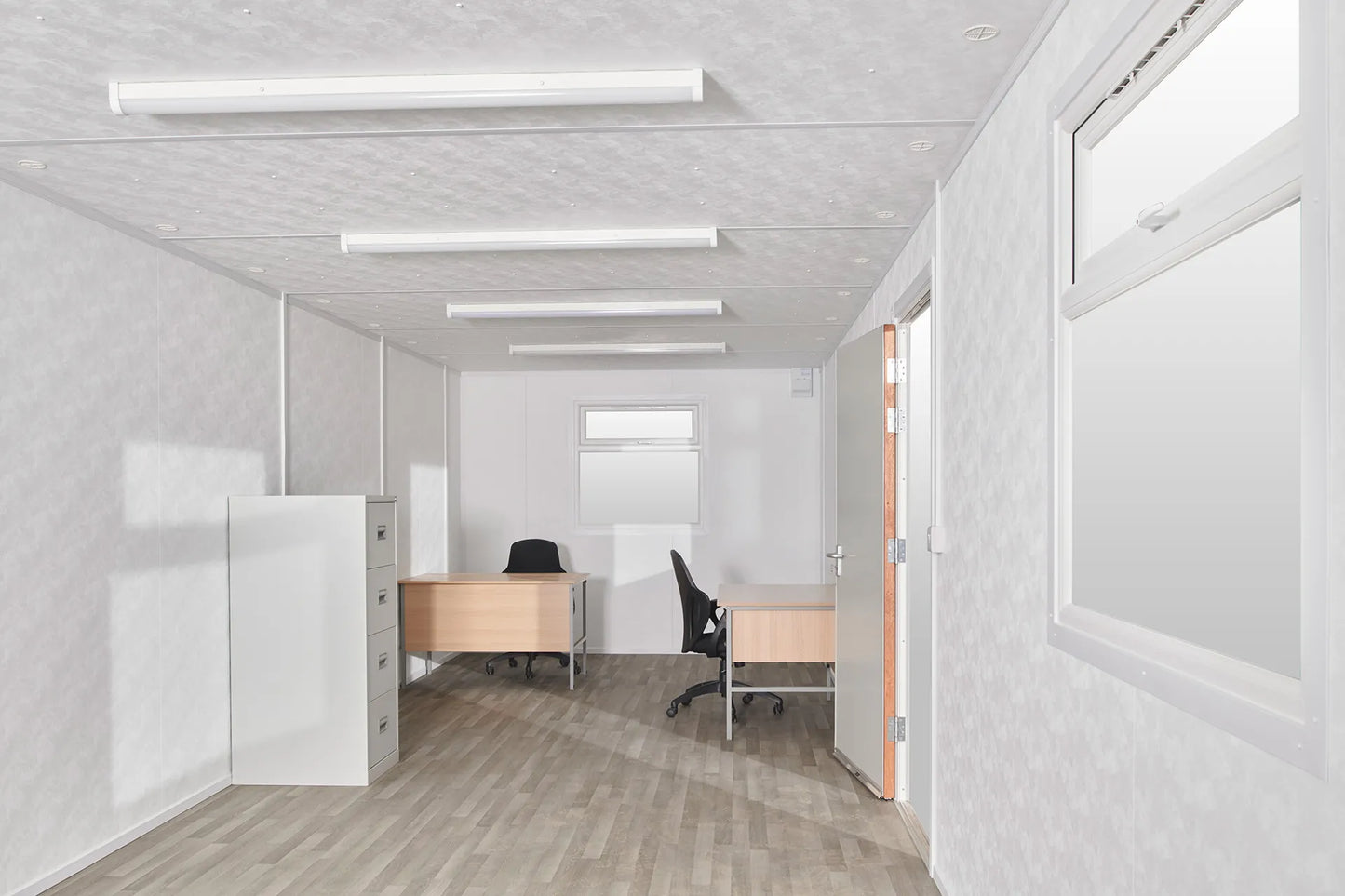 32Ft x 10Ft Jackleg Plastisol Office Cabin image 2