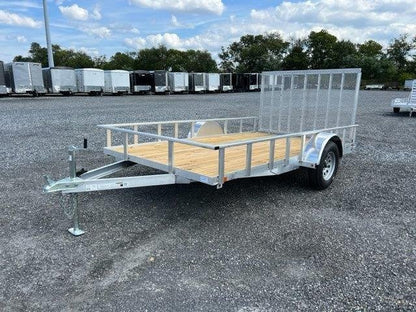 Carry-On 7 x 12 Aluminum Landscape Utility Trailer – Rear Gate image 2