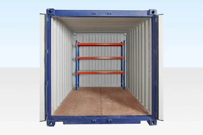 Adjustable, Heavy Duty Three Tier Racking For Rear Of Container image 0