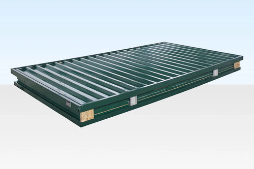 4m x 2.1m Powder Coated Flat Packed Store image 0