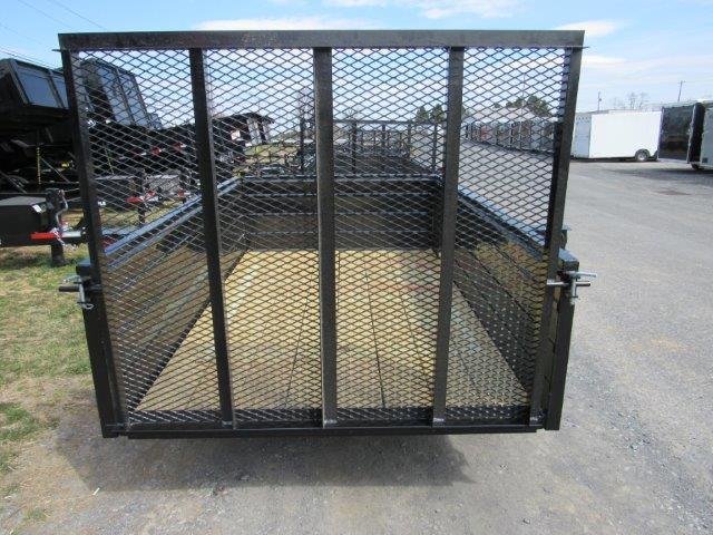 Premier 5 x 8 Landscape Utility Trailer – Steel Sides image 1