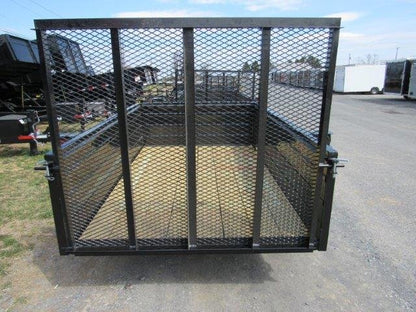 Premier 5 x 8 Landscape Utility Trailer – Steel Sides image 1