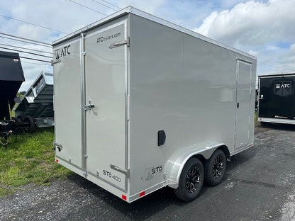 ATC 7.5 x 14 Aluminum Enclosed Cargo Trailer – Barn Doors image 2
