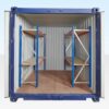 Adjustable, Heavy Duty Three Tier Container Racking (Single Bay)