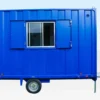 12Ft x 7Ft 6in Steel Mobile Anti-Vandal Office Cabin