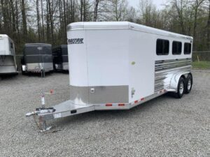 2020 19′ CIMARRON BUMPER PULL 6 PEN STOCK TRAILER