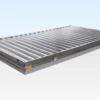 4M X 2.1M Flat Pack Container Store – Galvanised
