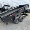 BWise 7 x 16 Low Profile Dump Trailer – Telescopic Cylinders