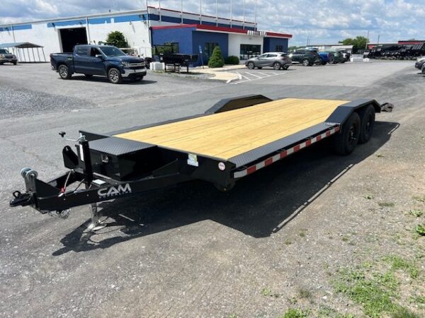 Cam-Superline-7x20-Channel-Frame-Equipment-Trailer-5EC182CFW-1.jpg CAM Superline 8 x 20 Full Width Equipment Trailer – Slide Out Ramps